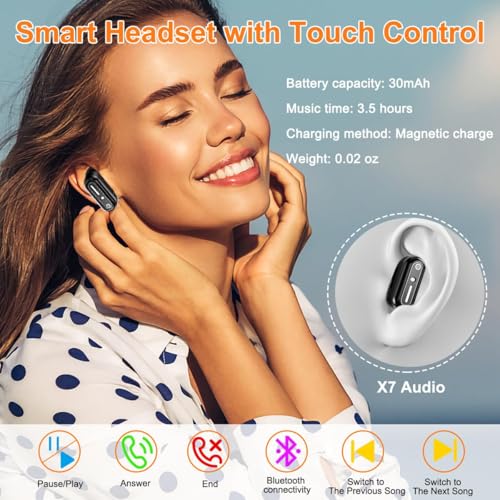 VOVOAEWACH X7 Smart Watch with Earbuds in use