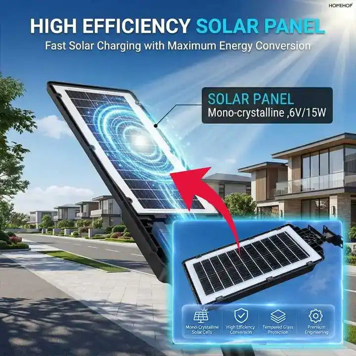 All in One Solar Street Lights Outdoor Waterproof 220W  Wireless Exterior Motion Sensor LED Lamp For Home Garden(Cool White)