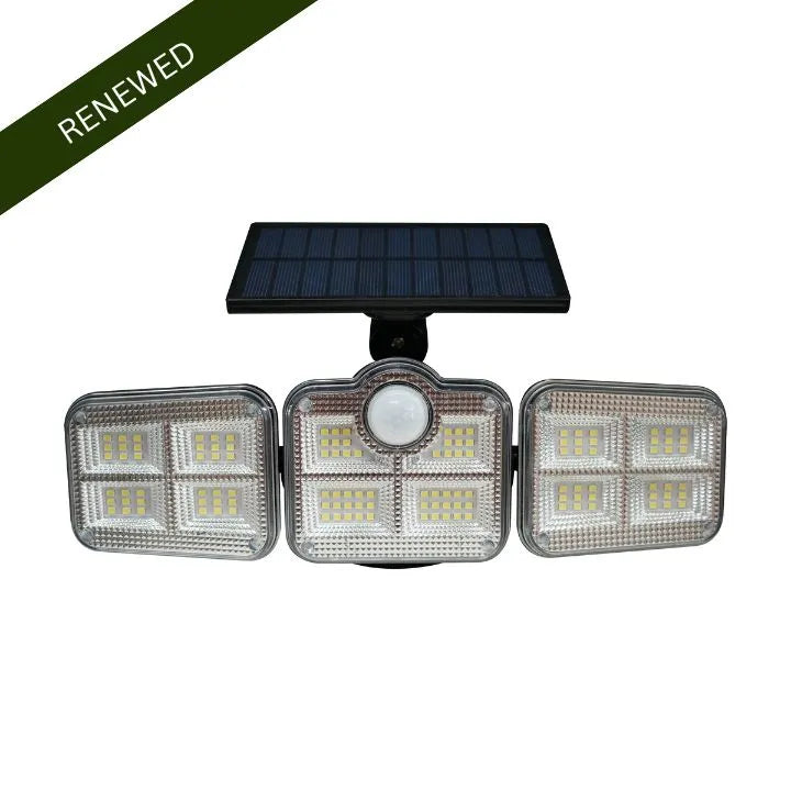 Solar Wall Lamp Outdoor Waterproof Motion Sensor Light for Home (Renewed)