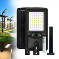 Solar Pole Light 150 W LED Street Light Waterproof Motion Sensor For Home, Garden, Pathway (Warm)