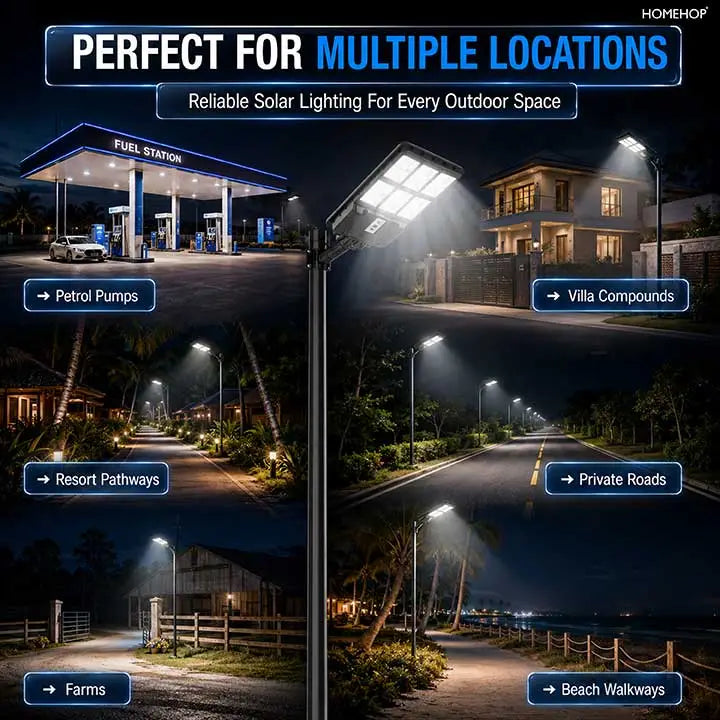 All in One Solar Street Lights 130W Motion Sensor LED Waterproof Automatic Wireless Security Lamp for Outdoor, Home, Garden and Pathway